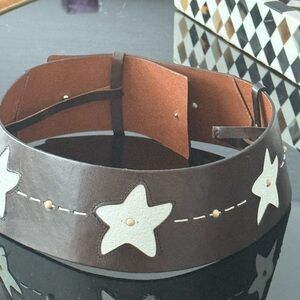 Claudio Orciani Vintage Y2K Italian leather belt